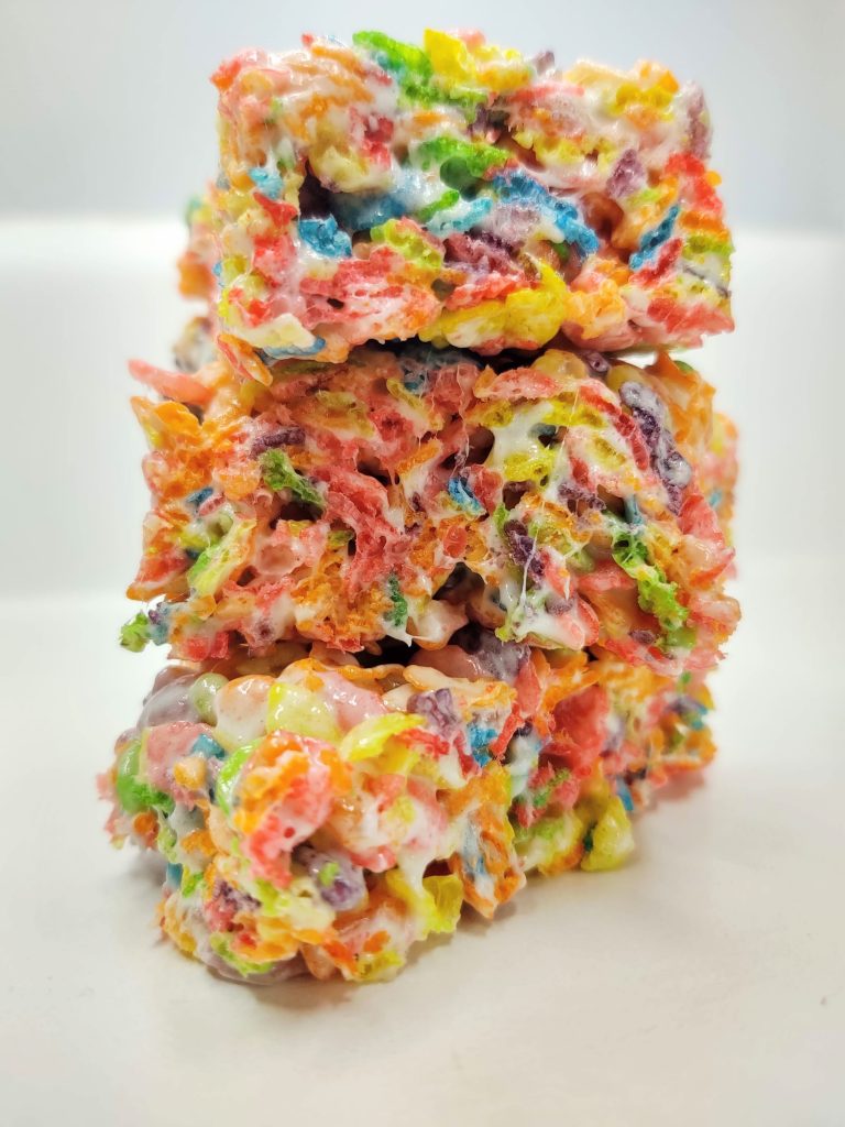 Fruity Pebble Rice Krispie Treats | How To Make Rice Crispy Treats