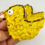 rice krispie treat chicks