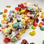 stack of trix cereal bars