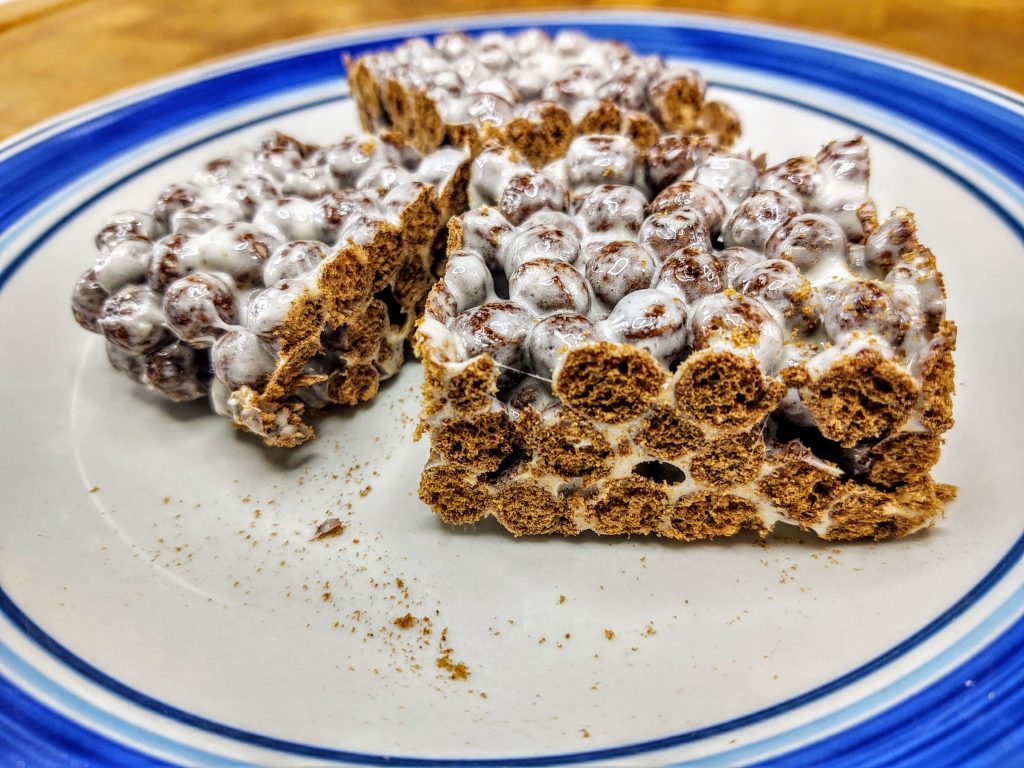 cocoa puff cereal bars