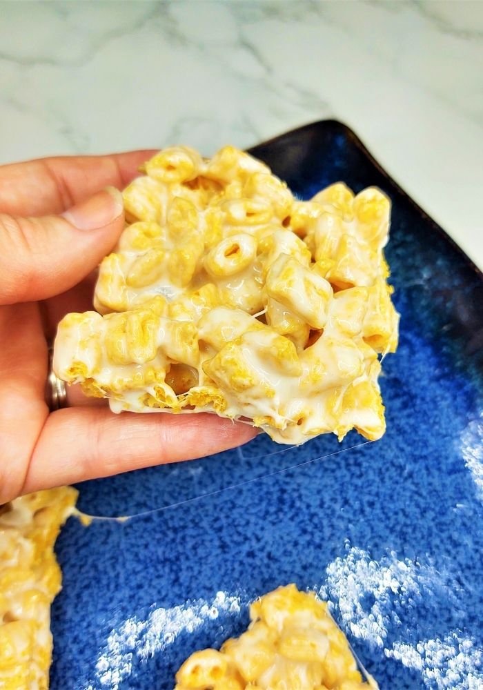 captain crunch rice krispie treats