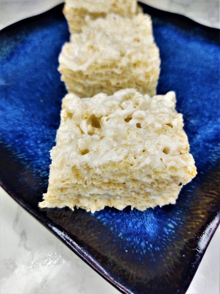 frosted rice krispie treats