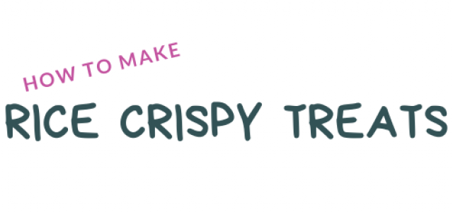 How To Make Rice Crispy Treats logo