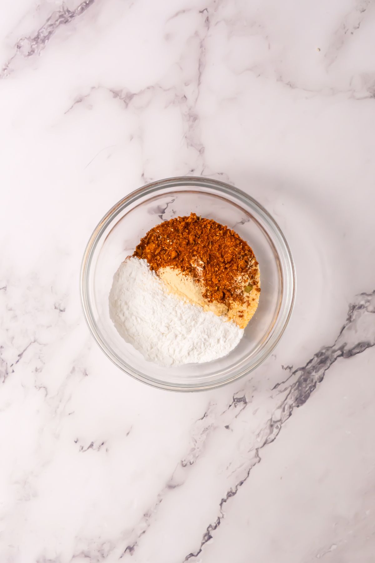 Seasonings in a bowl.