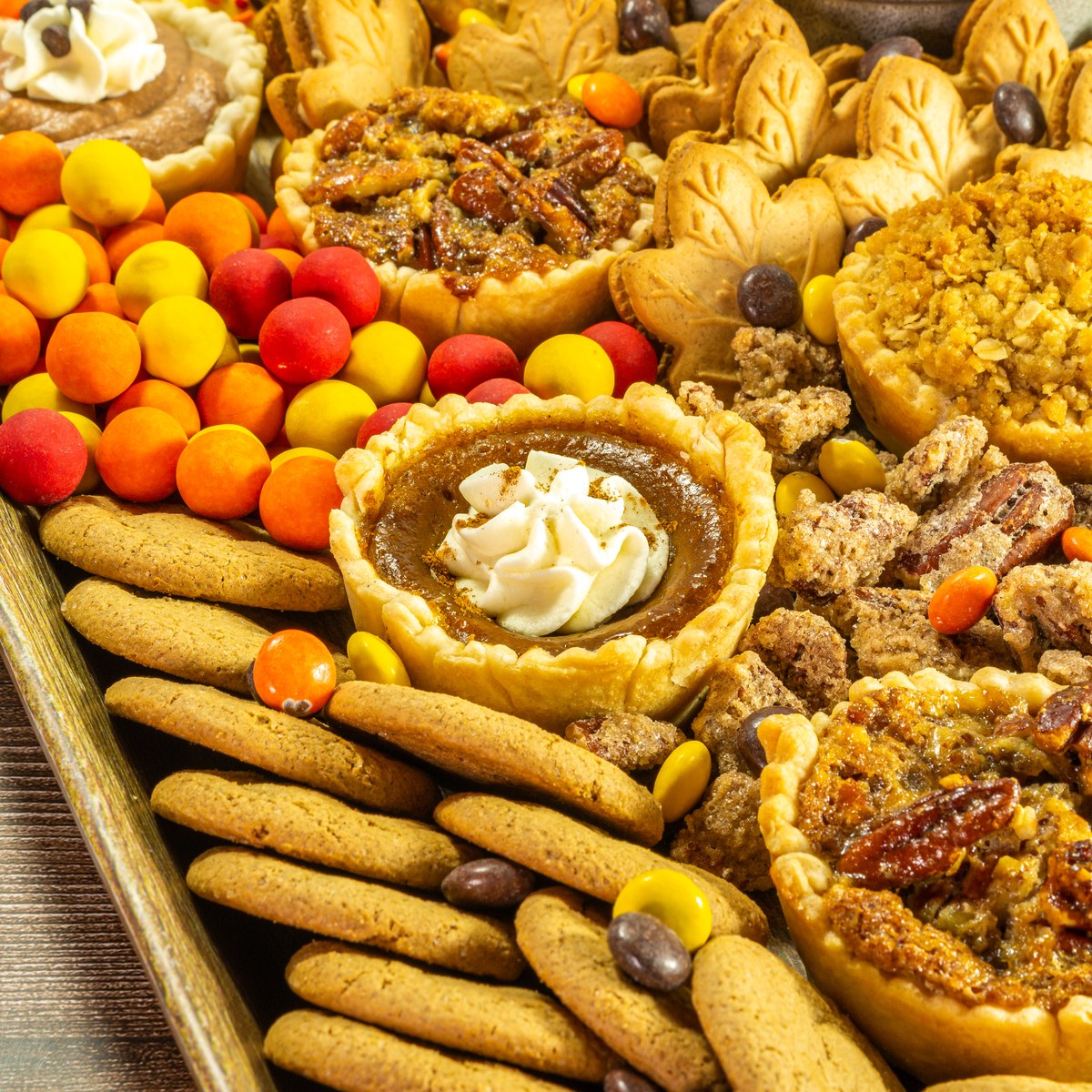 Thanksgiving dessert board.